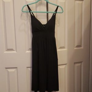 Black cotton dress